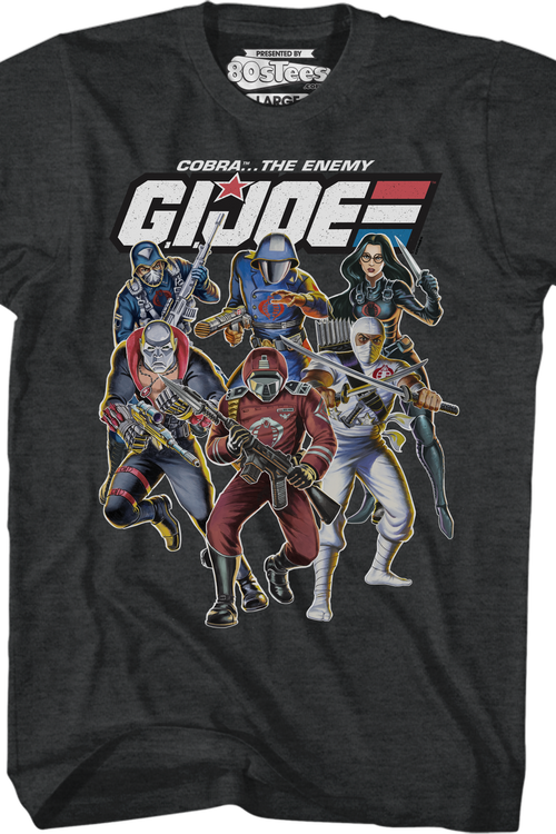 Distressed Cobra Members GI Joe T-Shirt