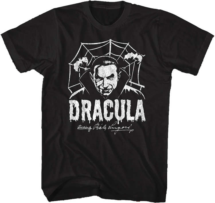 Vintage Dracula Starring Bela Lugosi T-Shirt