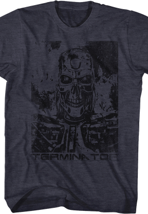 Distressed Endoskeleton Terminator T-Shirt
