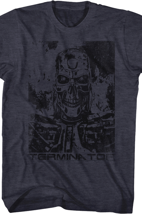 Distressed Endoskeleton Terminator T-Shirt