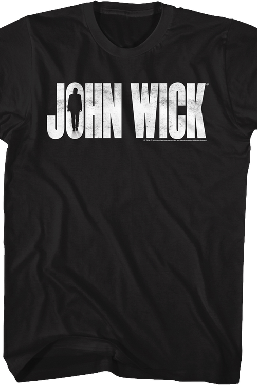 Distressed Logo John Wick T-Shirt