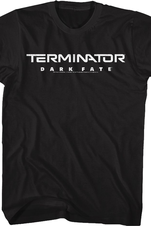 Distressed Logo Terminator Dark Fate T-Shirt