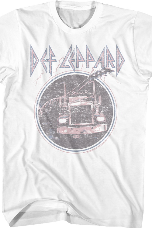 Distressed On Through The Night Def Leppard T-Shirt