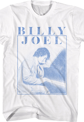 Distressed Piano Man Billy Joel T-Shirt