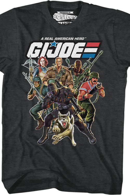 Distressed Real American Hero GI Joe T-Shirt