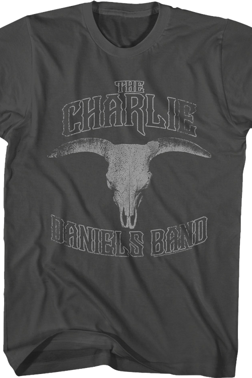 Distressed Skull Charlie Daniels Band T-Shirt