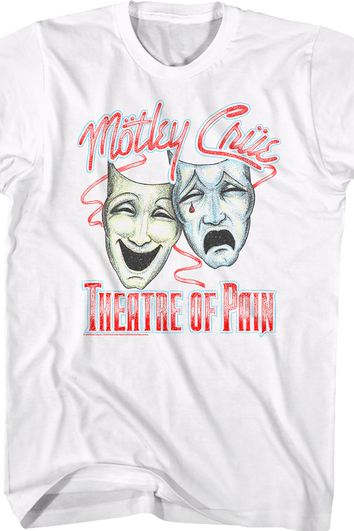 Distressed Theatre Of Pain Motley Crue T-Shirt