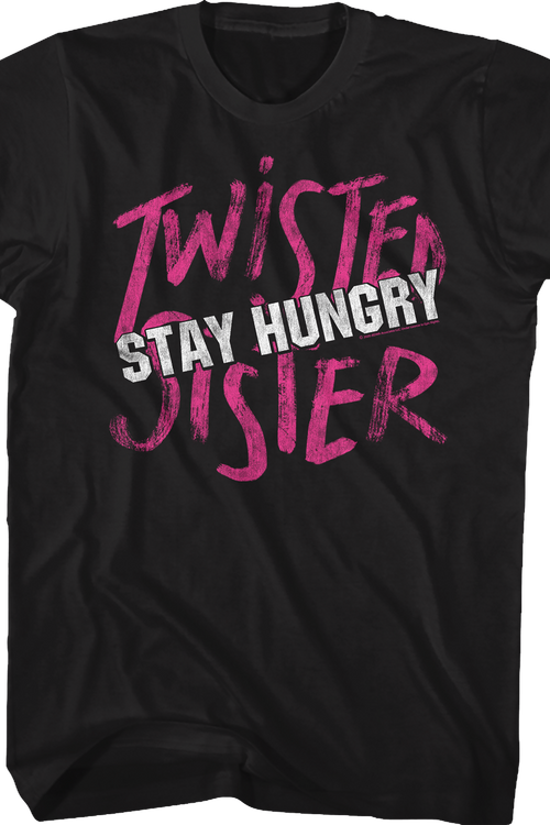 Distressed We're Not Gonna Take It Twisted Sister T-Shirt
