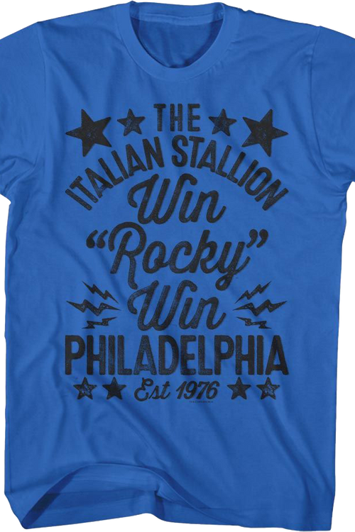 Distressed Win Rocky T-Shirt