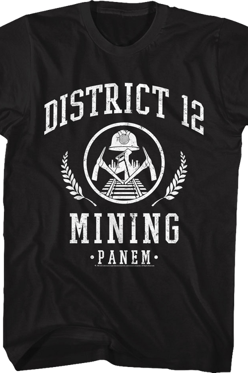District 12 Mining Hunger Games T-Shirt