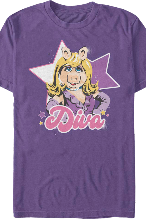 Diva Miss Piggy Muppets T-Shirt