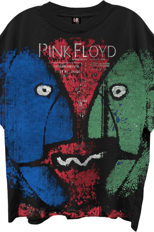 Division Bell Tour Pink Floyd Oversized T-Shirt