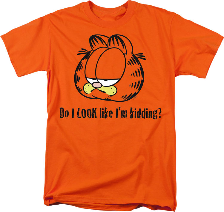 Do I Look Like I'm Kidding Garfield T-Shirt