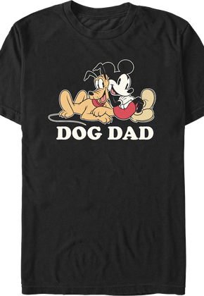 Dog Dad Mickey Mouse Disney T-Shirt