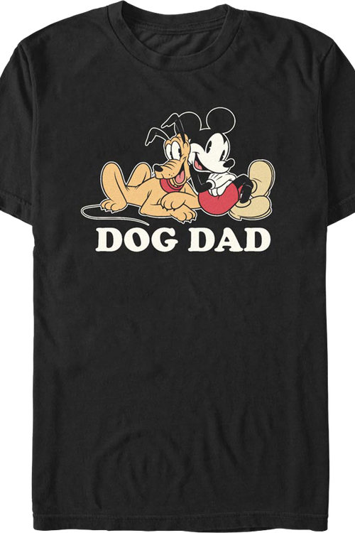Dog Dad Mickey Mouse Disney T-Shirt