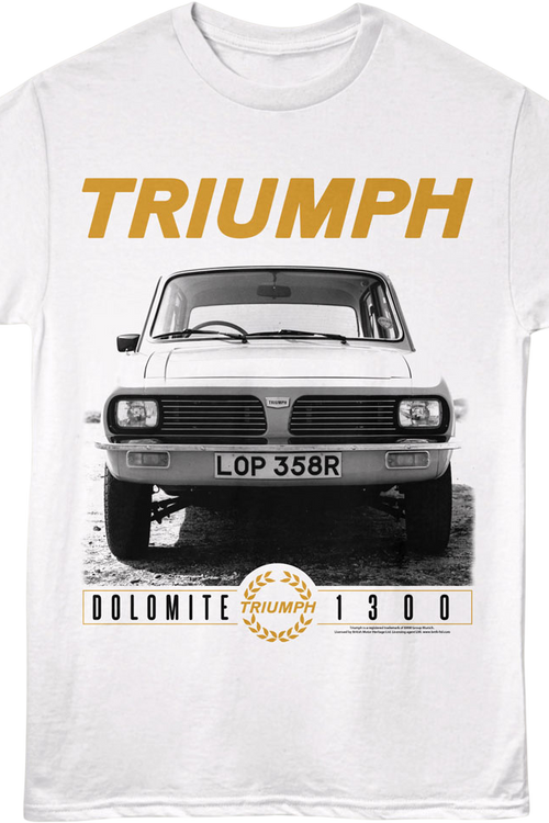 Dolomite 1300 British Motor Heritage T-Shirt