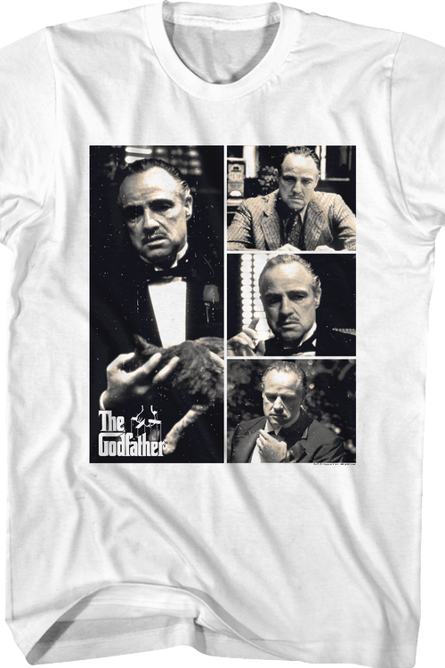 Don Corleone Collage Godfather T-Shirt