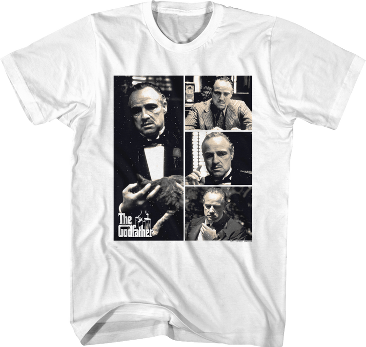 Don Corleone Collage Godfather T-Shirt