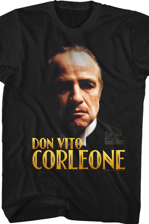 Don Vito Corleone Godfather T-Shirt