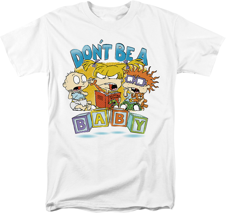 Don't Be A Baby Blocks Rugrats T-Shirt