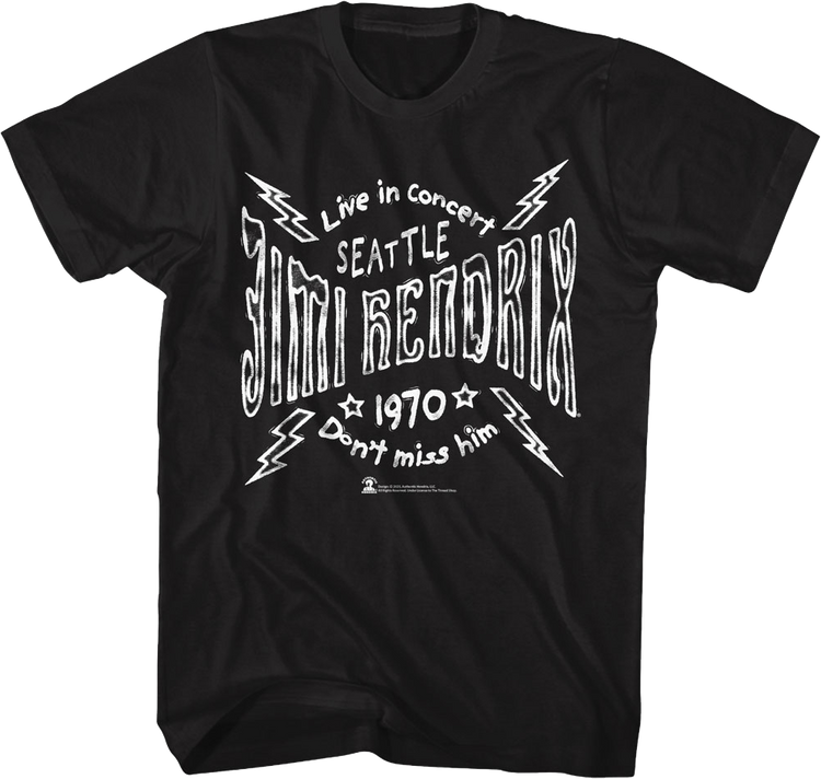 Don't Miss Him Jimi Hendrix T-Shirt
