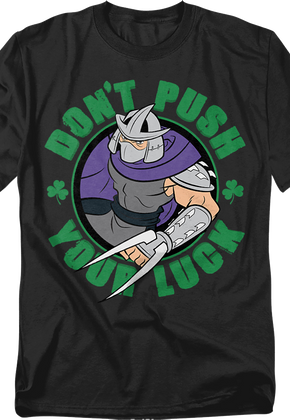 Don't Push Your Luck Teenage Mutant Ninja Turtles T-Shirt