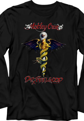 Dr. Feelgood Motley Crue Long Sleeve Shirt