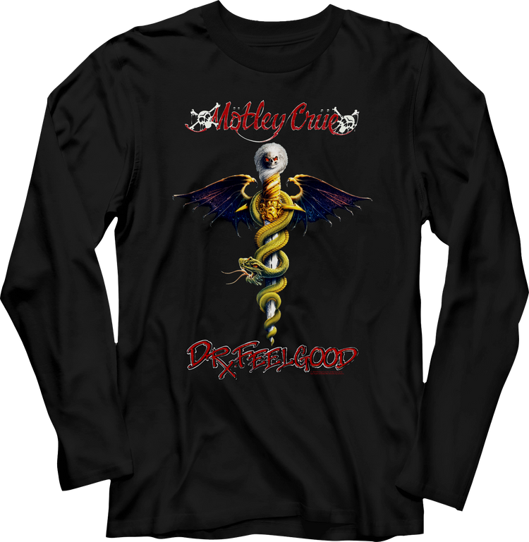 Dr. Feelgood Motley Crue Long Sleeve Shirt