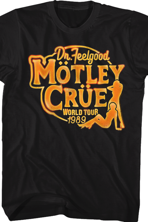 Dr. Feelgood World Tour Motley Crue T-Shirt