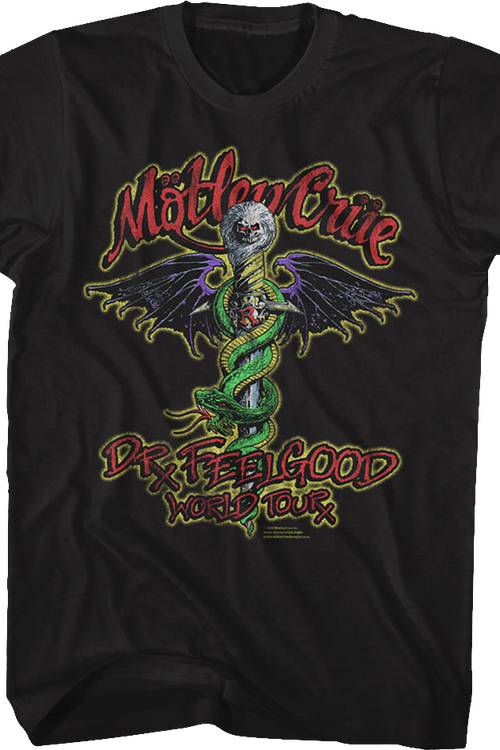 Dr. Feelgood World Tour Motley Crue T-Shirt
