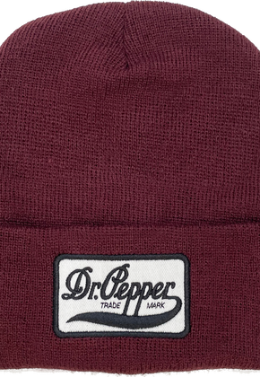 Dr. Pepper Cuff Beanie