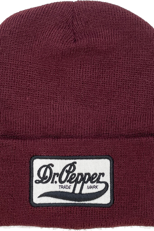 Dr. Pepper Cuff Beanie