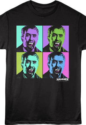 Dracula Pop Art Hammer Films T-Shirt