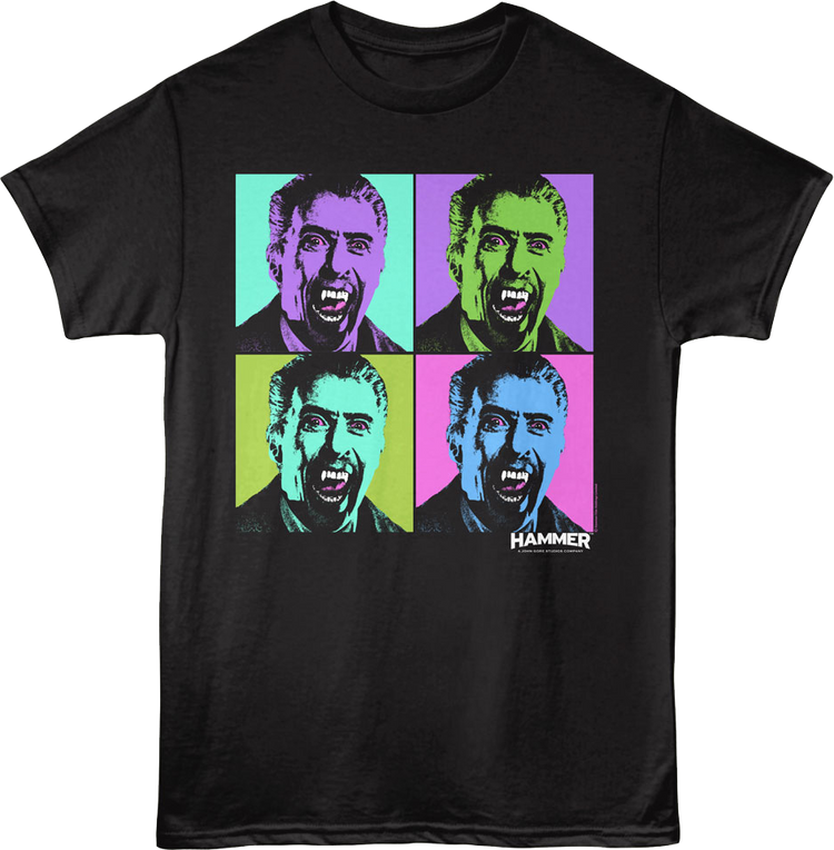 Dracula Pop Art Hammer Films T-Shirt