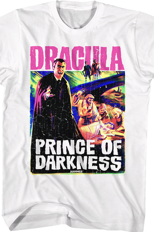 Dracula Prince Of Darkness Hammer Films T-Shirt