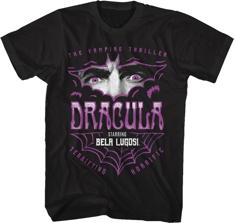 Dracula Vampire Thriller Bela Lugosi T-Shirt