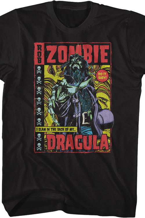 Dragula Comic Book Rob Zombie T-Shirt