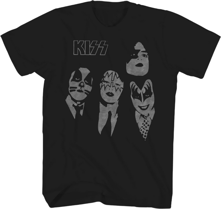 Dressed To Kill Faces KISS T-Shirt