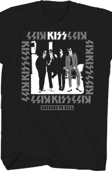 Dressed To Kill KISS T-Shirt