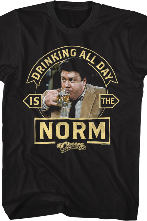 Vintage Drinking All Day Is The Norm Cheers T-Shirt