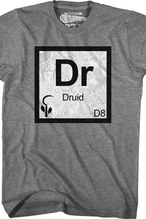 Druid Element Symbol Dungeons & Dragons T-Shirt