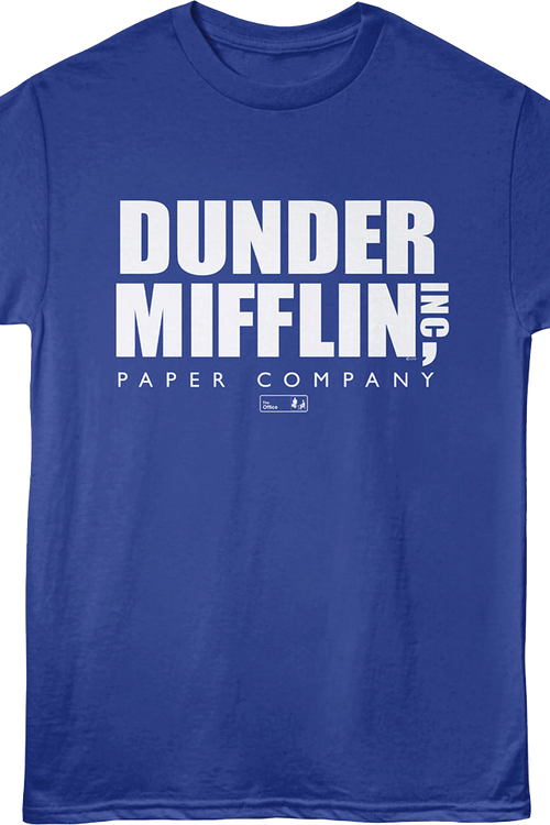 Dunder Mifflin Logo The Office T-Shirt
