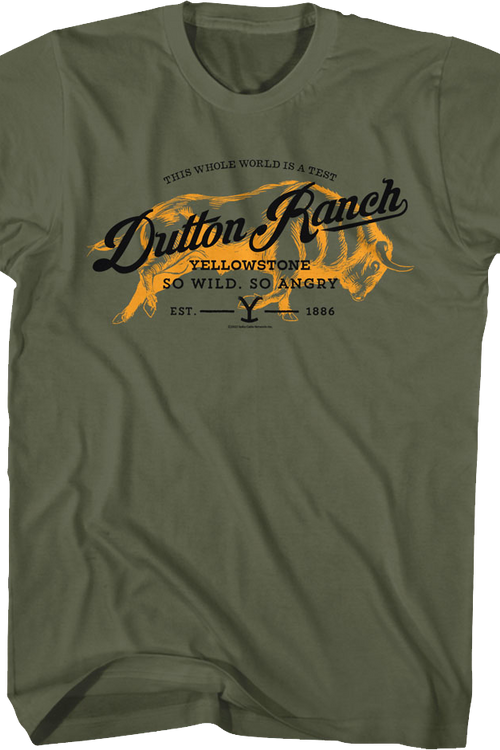 Dutton Ranch Buffalo Yellowstone T-Shirt