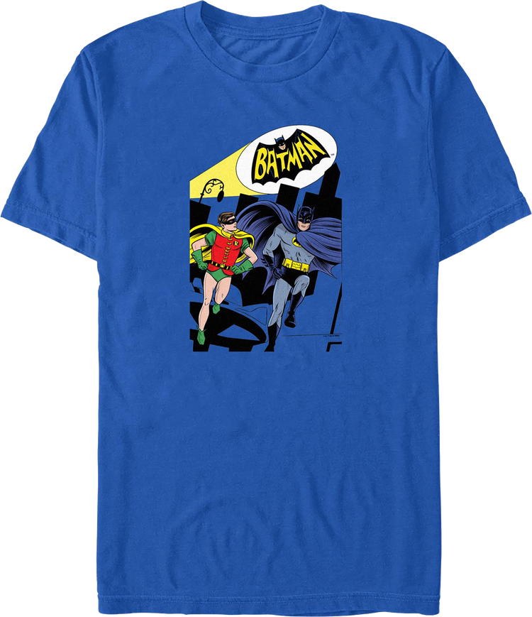 Classic Dynamic Duo Batman & Robin DC Comics T-Shirt