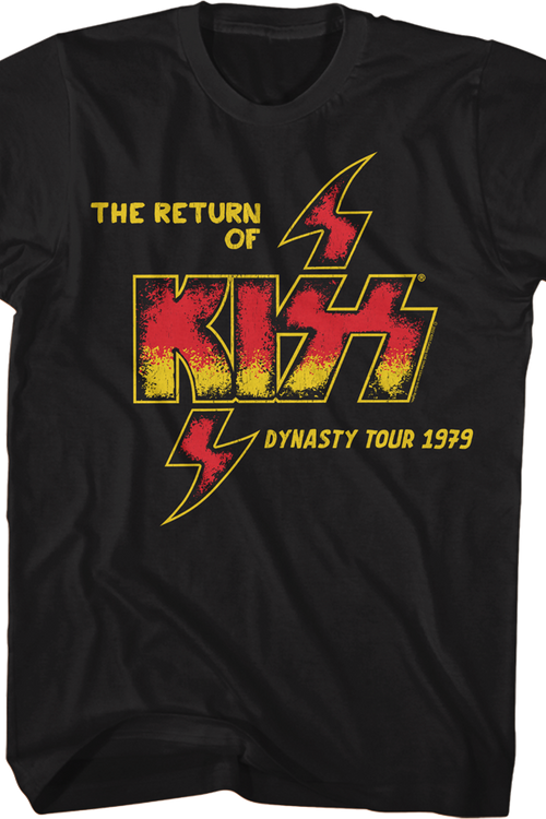 Dynasty Tour 1979 KISS T-Shirt