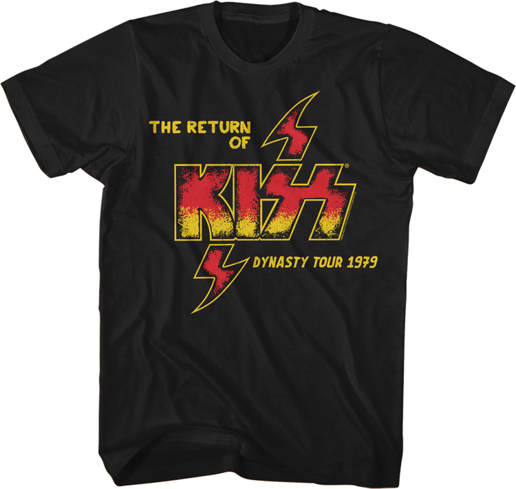 Dynasty Tour 1979 KISS T-Shirt