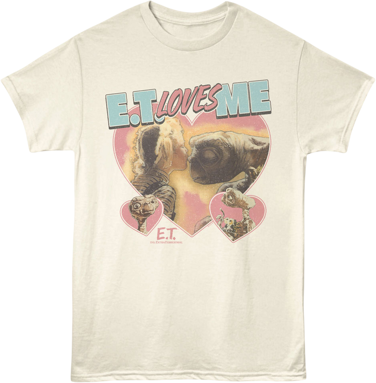 E.T. Loves Me E.T. The Extra-Terrestrial T-Shirt