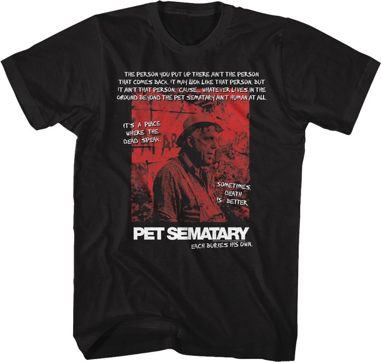 Each Buries His Own Pet Sematary T-Shirt