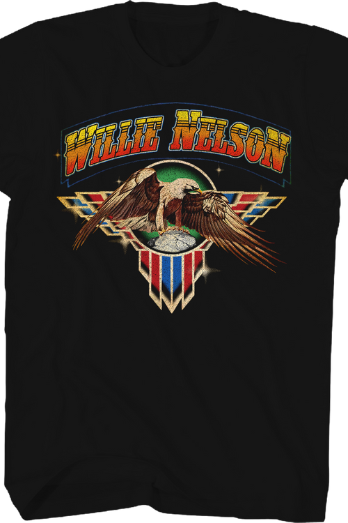 Eagle Emblem Willie Nelson T-Shirt