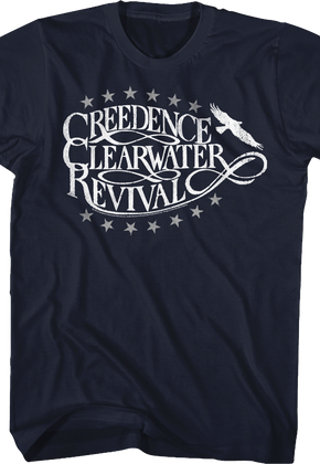 Eagle Logo Creedence Clearwater Revival T-Shirt